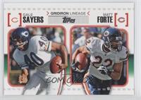 Gale Sayers, Matt Forte