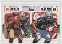 Patrick Willis, Rolando McClain