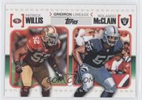 Patrick Willis, Rolando McClain