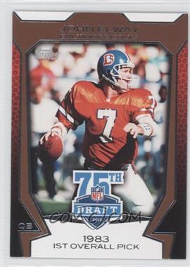 2010 Topps - NFL Draft 75th Anniversary #75DA-29 - John Elway