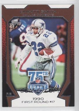 2010 Topps - NFL Draft 75th Anniversary #75DA-30 - Emmitt Smith