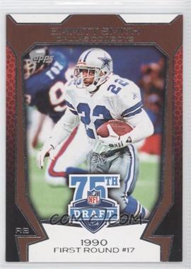 2010 Topps - NFL Draft 75th Anniversary #75DA-30 - Emmitt Smith