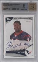 Ben Tate [BGS 9 MINT] #/90