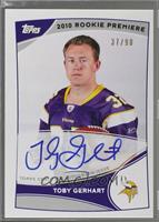 Toby Gerhart [Noted] #/90