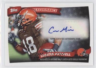 2010 Topps - Peak Performance Autographs #PPA-CM - Carlton Mitchell