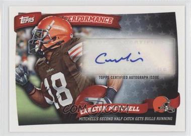 2010 Topps - Peak Performance Autographs #PPA-CM - Carlton Mitchell