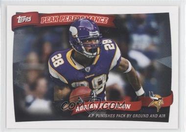 2010 Topps - Peak Performance #PP11 - Adrian Peterson