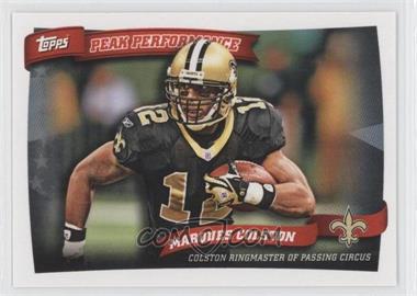 2010 Topps - Peak Performance #PP18 - Marques Colston