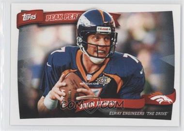 2010 Topps - Peak Performance #PP33 - John Elway