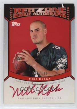 2010 Topps - Red Zone Rookie Autographs #RZRA-MK - Mike Kafka /100 [Poor to Fair]