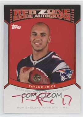 2010 Topps - Red Zone Rookie Autographs #RZRA-TP - Taylor Price /100