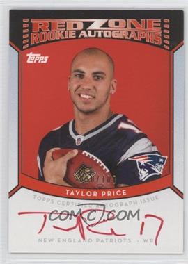2010 Topps - Red Zone Rookie Autographs #RZRA-TP - Taylor Price /100