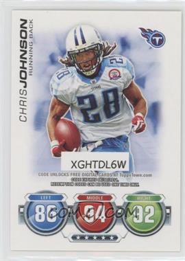 2010 Topps Attax - Code Cards #_CHJO - Chris Johnson