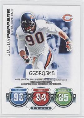 2010 Topps Attax - Code Cards #_JUPE.2 - Julius Peppers