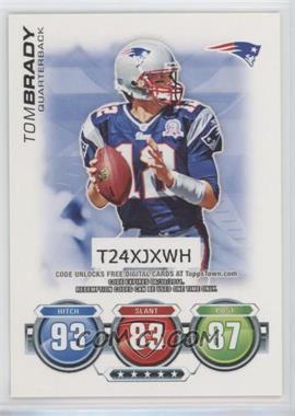 2010 Topps Attax - Code Cards #_TOBR - Tom Brady