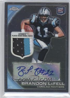 2010 Topps Chrome - [Base] - Autographed Patch #C51 - Brandon LaFell /25