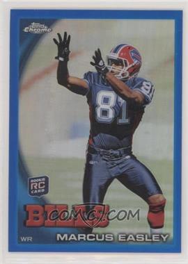 2010 Topps Chrome - [Base] - Blue Refractor #C161 - Marcus Easley /199 [EX to NM]