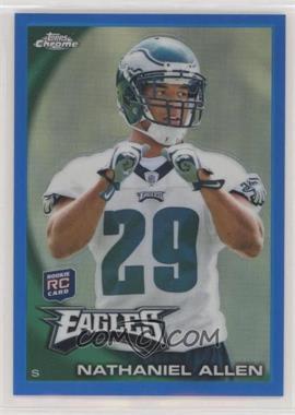 2010 Topps Chrome - [Base] - Blue Refractor #C213 - Nate Allen /199