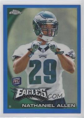 2010 Topps Chrome - [Base] - Blue Refractor #C213 - Nate Allen /199