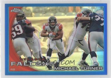 2010 Topps Chrome - [Base] - Blue Refractor #C37 - Michael Turner /199