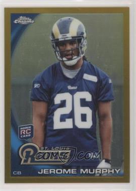 2010 Topps Chrome - [Base] - Gold Refractor #C158 - Jerome Murphy /50