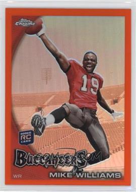 2010 Topps Chrome - [Base] - Rack Pack Orange Refractor #C44 - Mike Williams