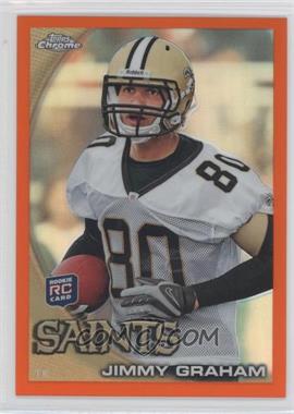 2010 Topps Chrome - [Base] - Rack Pack Orange Refractor #C67 - Jimmy Graham