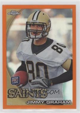 2010 Topps Chrome - [Base] - Rack Pack Orange Refractor #C67 - Jimmy Graham