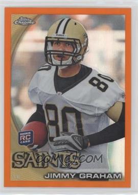 2010 Topps Chrome - [Base] - Rack Pack Orange Refractor #C67 - Jimmy Graham