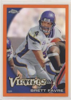 2010 Topps Chrome - [Base] - Rack Pack Orange Refractor #C90 - Brett Favre