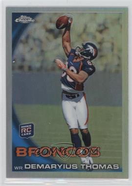 2010 Topps Chrome - [Base] - Refractor #C110 - Demaryius Thomas