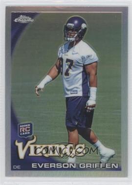 2010 Topps Chrome - [Base] - Refractor #C134 - Everson Griffen