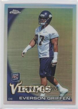 2010 Topps Chrome - [Base] - Refractor #C134 - Everson Griffen