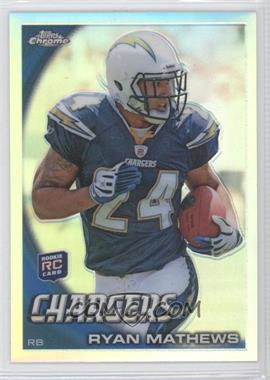 2010 Topps Chrome - [Base] - Refractor #C140 - Ryan Mathews