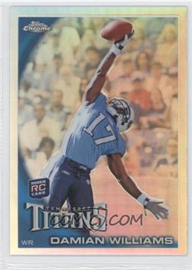 2010 Topps Chrome - [Base] - Refractor #C172 - Damian Williams