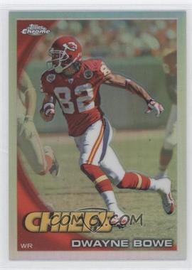 2010 Topps Chrome - [Base] - Refractor #C177 - Dwayne Bowe