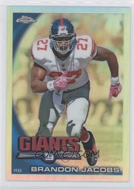 2010 Topps Chrome - [Base] - Refractor #C178 - Brandon Jacobs