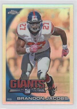 2010 Topps Chrome - [Base] - Refractor #C178 - Brandon Jacobs