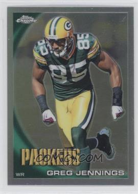 2010 Topps Chrome - [Base] - Refractor #C76 - Greg Jennings