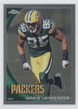 2010 Topps Chrome - [Base] - Refractor #C76 - Greg Jennings