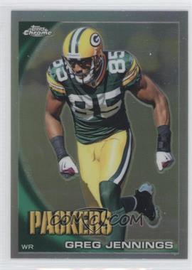 2010 Topps Chrome - [Base] - Refractor #C76 - Greg Jennings