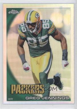 2010 Topps Chrome - [Base] - Refractor #C76 - Greg Jennings