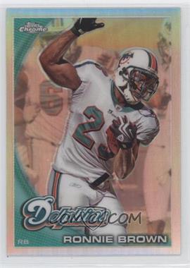 2010 Topps Chrome - [Base] - Refractor #C78 - Ronnie Brown