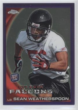 2010 Topps Chrome - [Base] - Retail Purple Refractor #C171 - Sean Weatherspoon /555