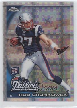 2010 Topps Chrome - [Base] - Retail X-Fractor #C112 - Rob Gronkowski