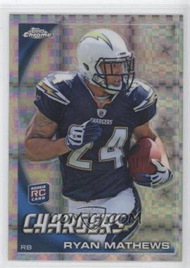 2010 Topps Chrome - [Base] - Retail X-Fractor #C140 - Ryan Mathews