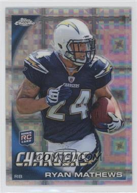 2010 Topps Chrome - [Base] - Retail X-Fractor #C140 - Ryan Mathews