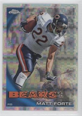 2010 Topps Chrome - [Base] - Retail X-Fractor #C26 - Matt Forte