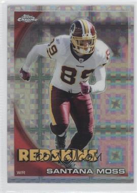 2010 Topps Chrome - [Base] - Retail X-Fractor #C52 - Santana Moss