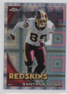 2010 Topps Chrome - [Base] - Retail X-Fractor #C52 - Santana Moss